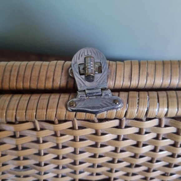 Rattan handbag - Picture 3 of 5